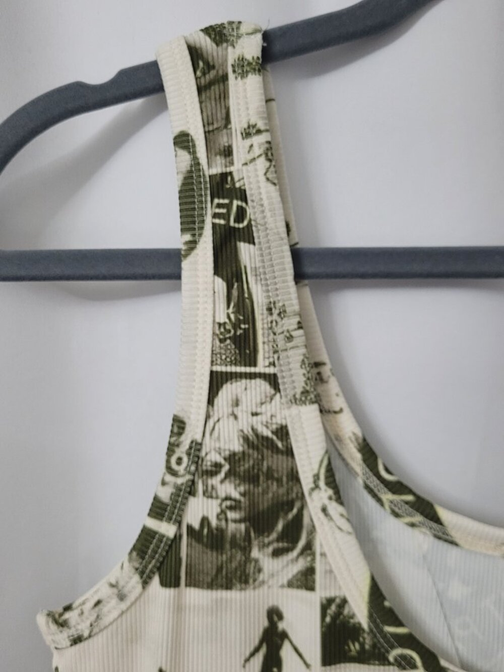 Pretty Garbage Vintage Photo Collage Print Bodycon Mini Dress - Picture 5 of 11